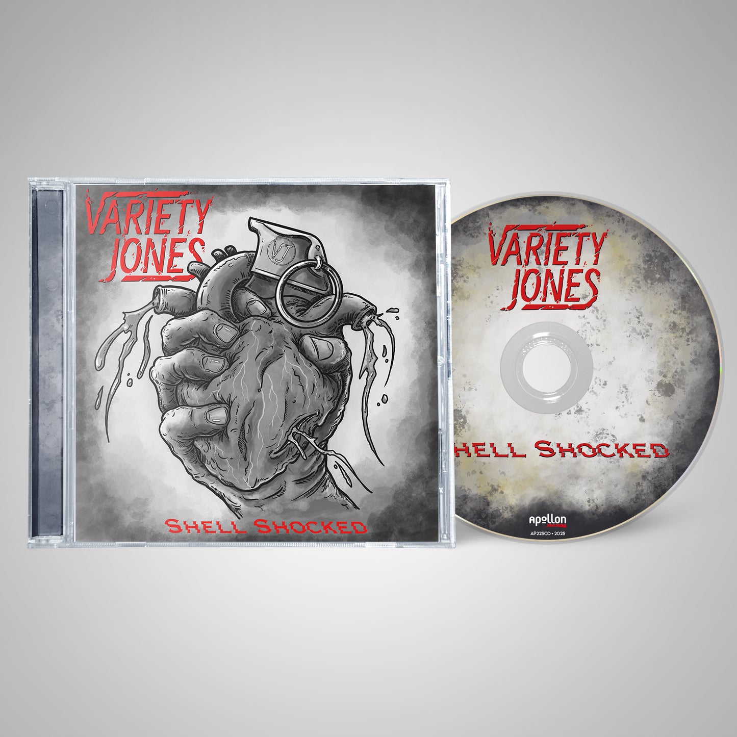 Variety Jones - Shell Shocked - CD