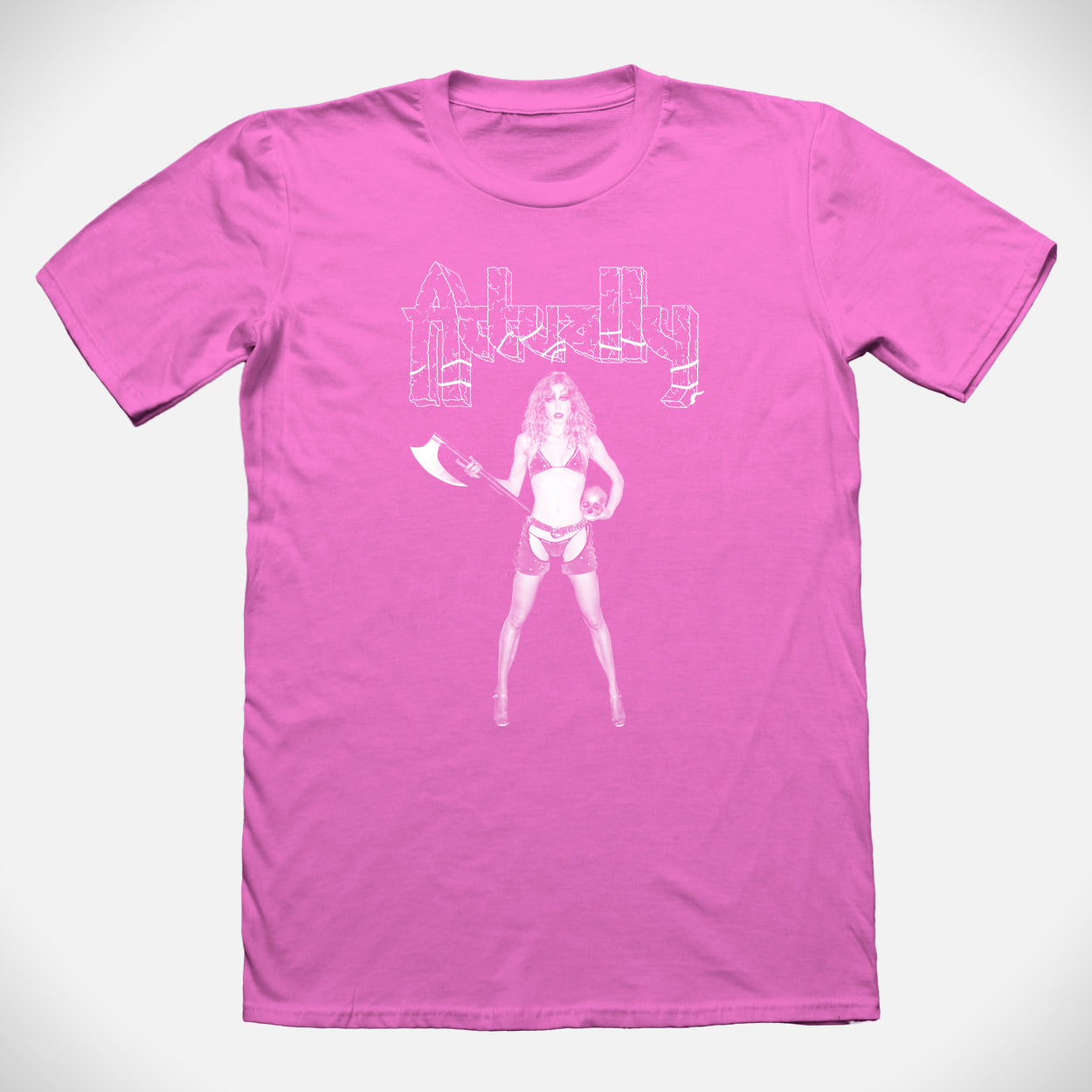 Actually - pink t-shirt