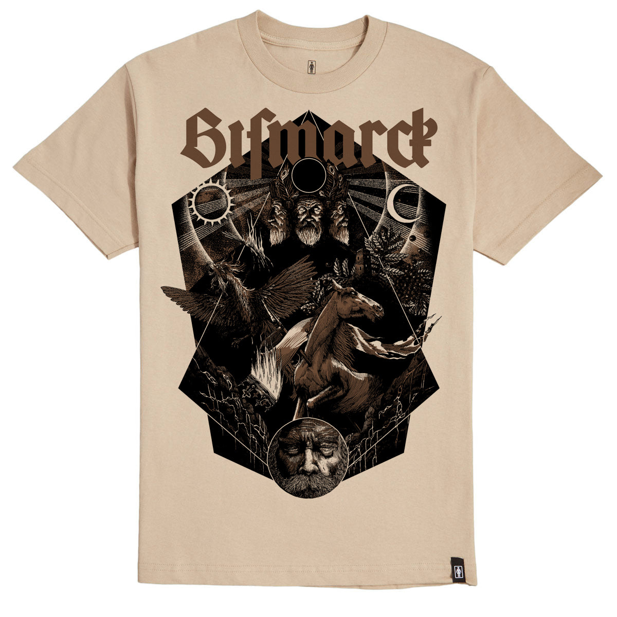 Bismarck Oneiromancer white T-shirt