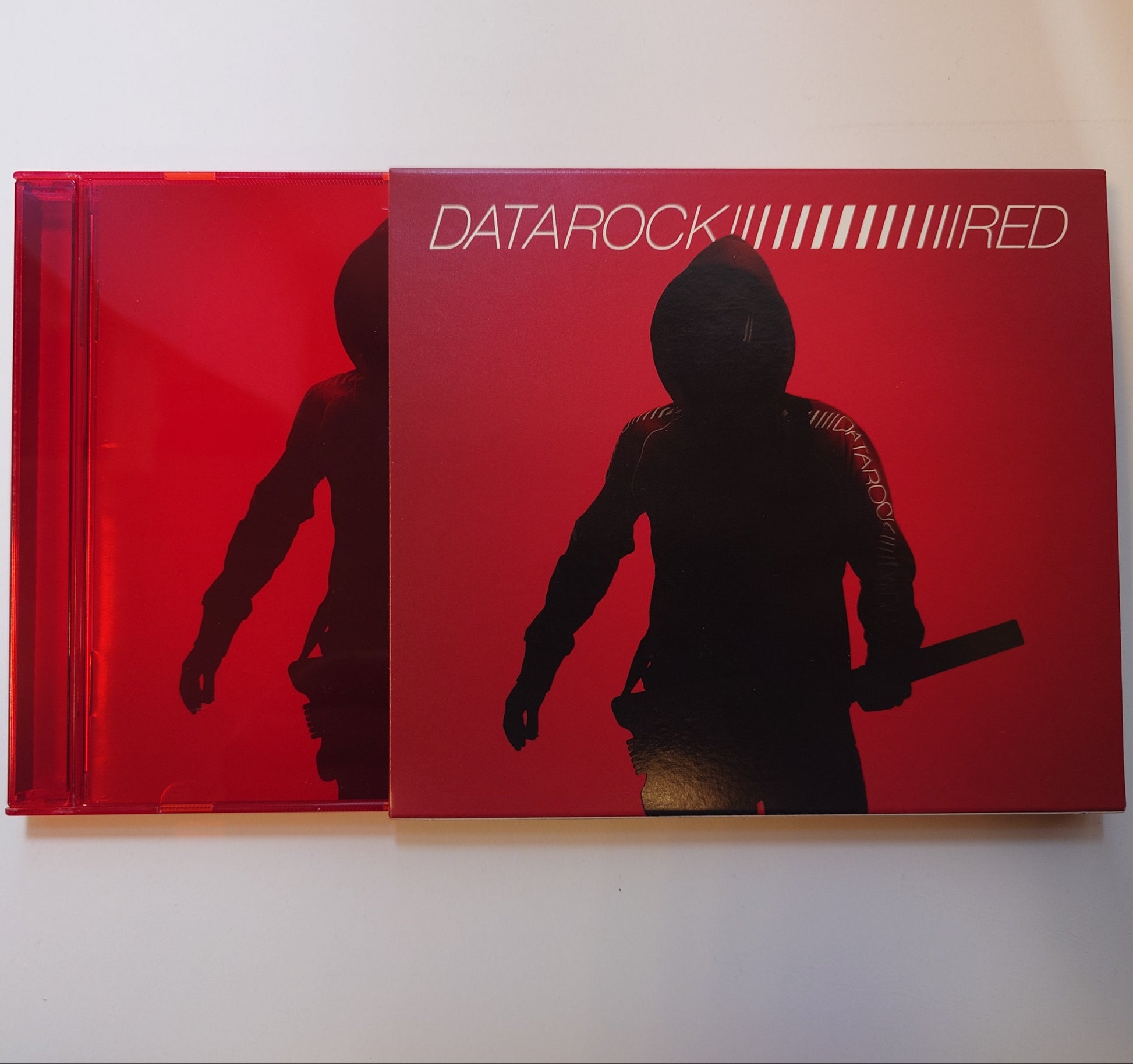 Datarock RED CD Jewel Case and Slipcase