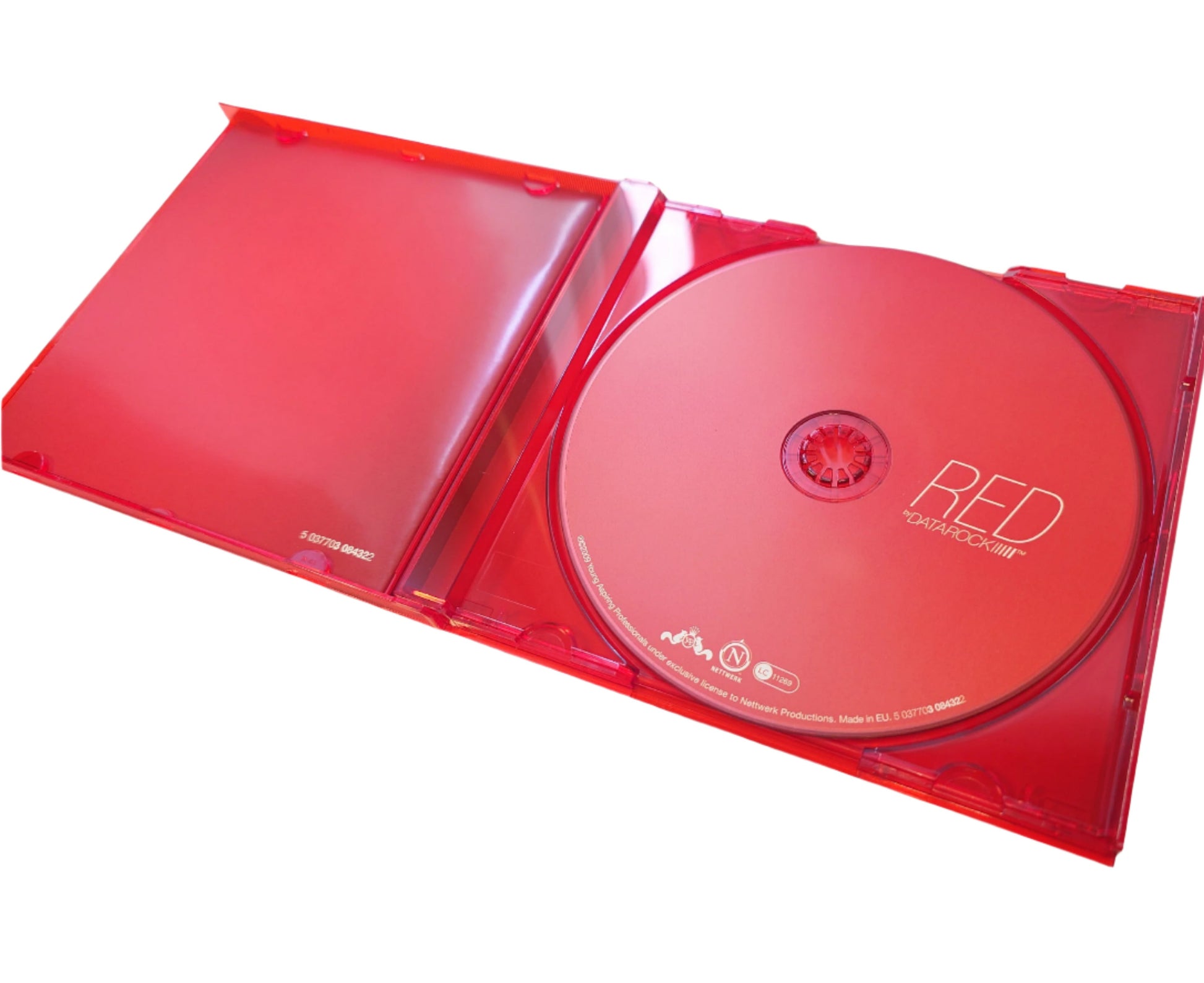 Datarock RED CD Open Jewel Case