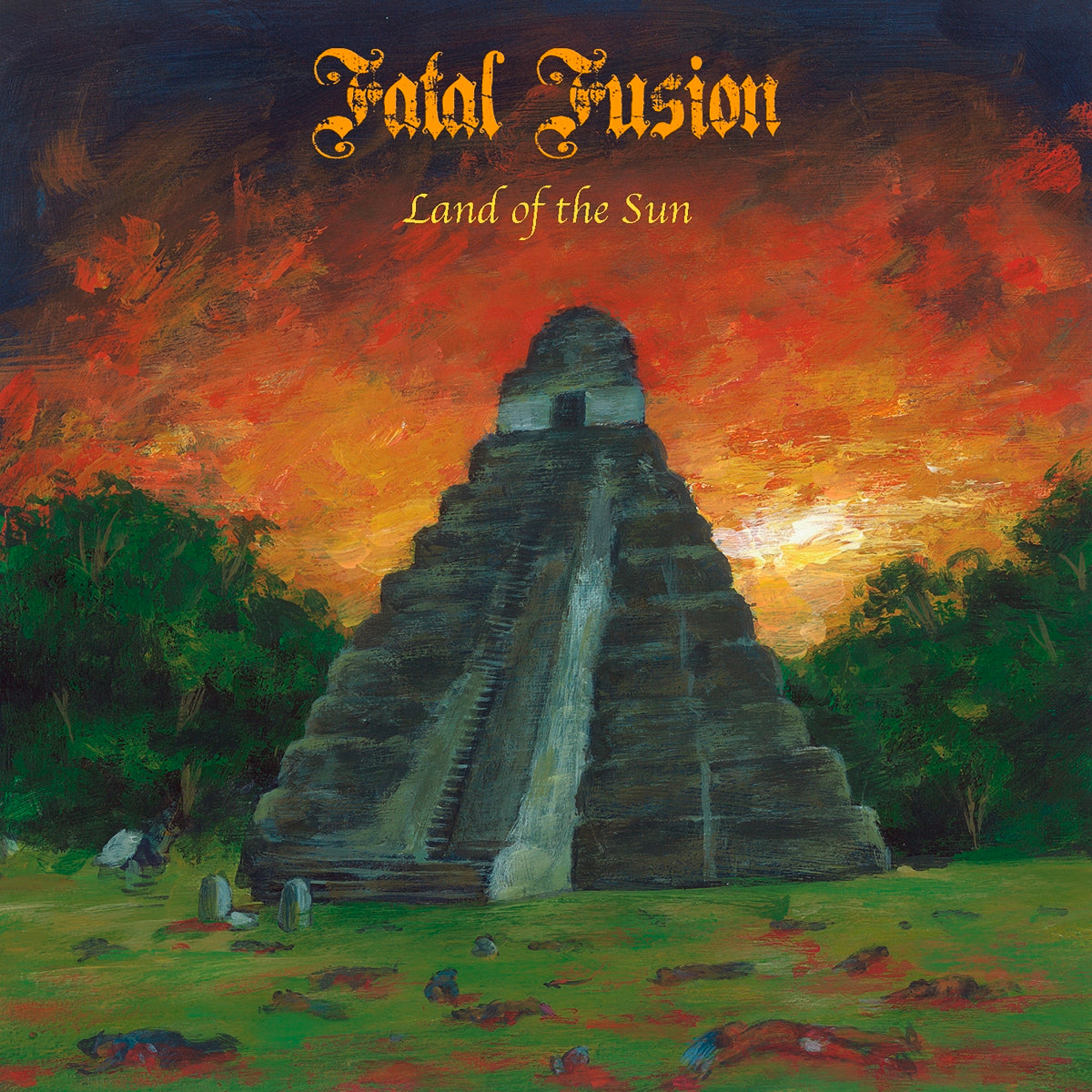Fatal Fusion - Land of the Sun_cd_vinyl_cover