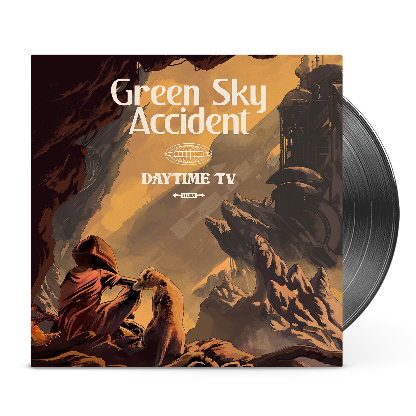 AP109LP Green sky accident - daytime tv vinyl