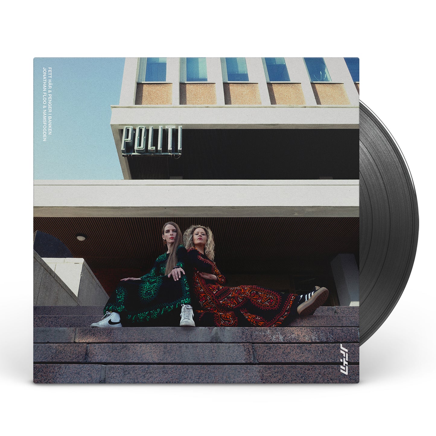 Jonathan Floo & Namsfogden - FETT HÅR & PENGER I BANKEN - Ltd LP