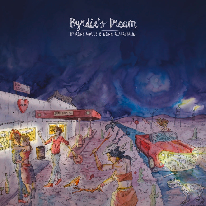 Rune Walle & Gunn Alstadhaug - Byrdie's Dream cd vinyl cover