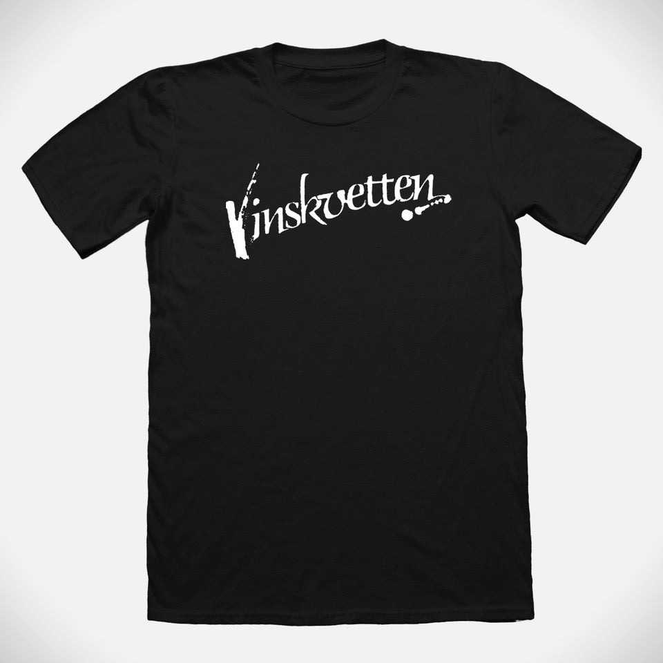 Vinskvetten-logo svart t skjorte