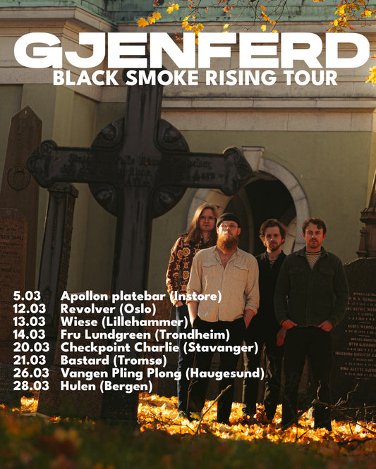 Gjenferd - Black Smoke Rising Tour