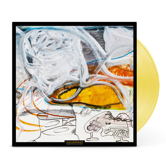 ARP046LPLTD2 Caligonaut - Magnified as Giants_yellow_vinyl