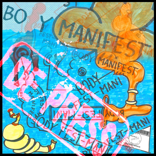 De Press - Body Manifest - LP white