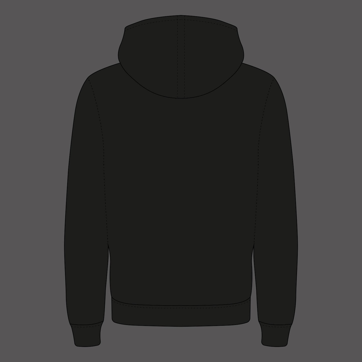 Major Parkinson - Logo - Zip Hoodie (No back print)
