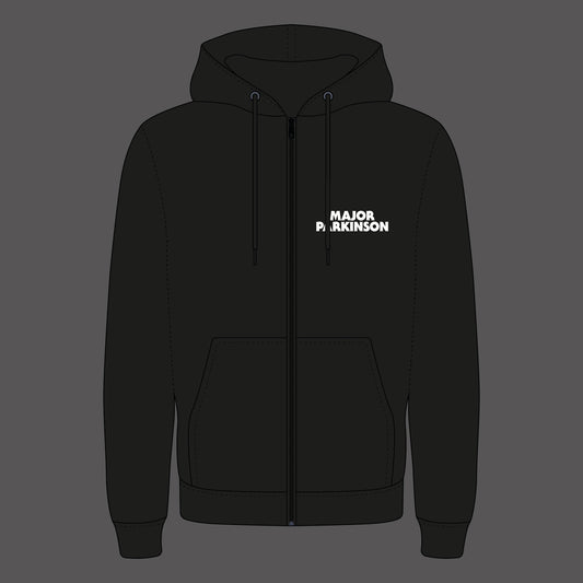 Major Parkinson - Logo - Zip Hoodie (No back print)