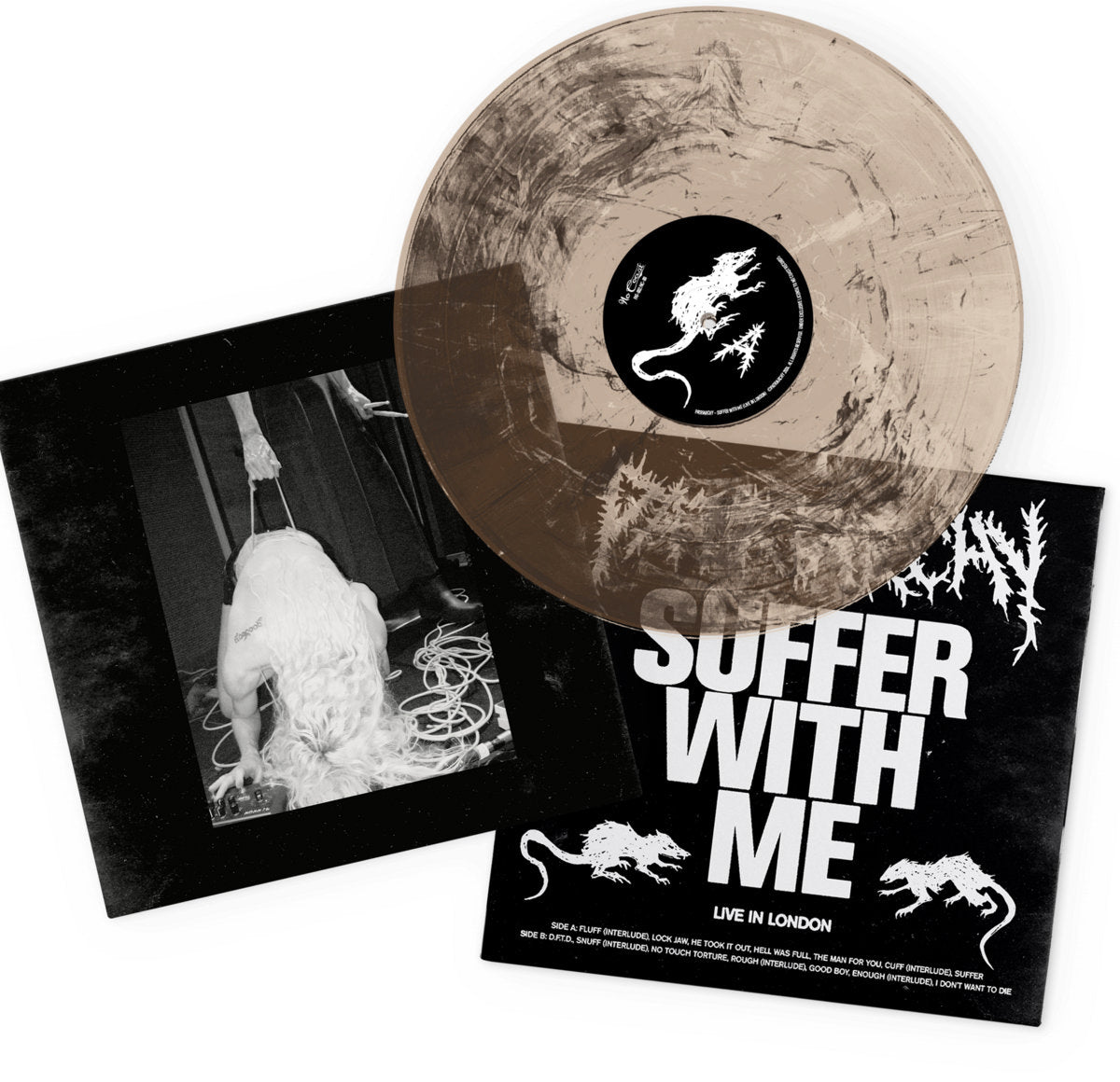 Patriarchy - Suffer With Me - Live In London - Mockup front and back