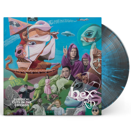 Hex A.D. - Surgical Cuts in the Cosmos - Ltd LP (Black/Turquoise)