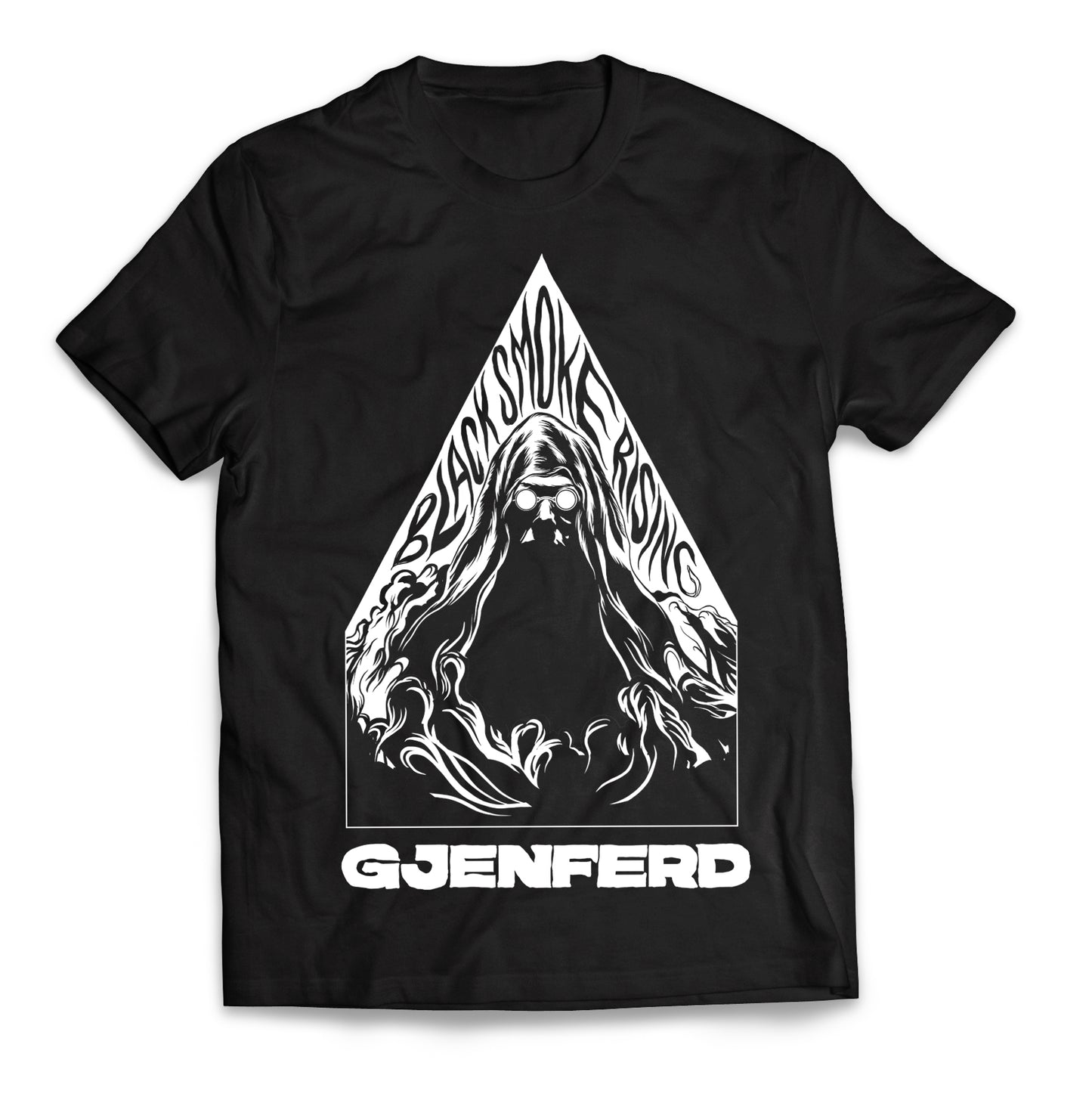 Gjenferd - Black Smoke Rising - T-shirt (Black)